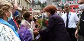 İYİ Parti Genel Başkanı Meral Akşener, Artvin'de esnafı ziyaret etti