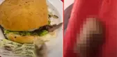 Bolivya'da bir kadının yediği hamburgerden insan parmağı çıktı