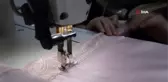 Dikiş nakış yaparak evine ve 3 çocuğuna bakıyor