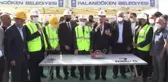 50 milyon lira maliyetli altyapı tesislerinin temeli atıldı