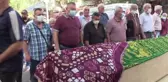 Son dakika haberi: Uçakta geçirdiği rahatsızlık sonucu ölen kadının cenazesi defnedildi