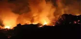 Ankara'da köyde çıkan yangında 8 ev kül oldu