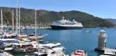 'BLUE SAPPHİRE' İLE MARMARİS'E 220 TURİST GELDİ