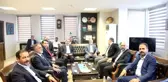 Milletvekili Kiler ve Taşar'dan Ahlat Kaymakamı Fikret Dağ'a ziyaret