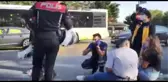 SARIYER'DE MAKAS ATTIĞI İDDİA EDİLEN OTOMOBİL TAKLA ATTI