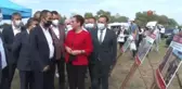 Çatalca'da damlama sulama yöntemiyle yetiştirilen çeltiklerin hasadı yapıldı