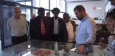 Kamerunlu heyet, Sındırgı'da incelemelerde bulundu
