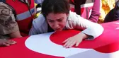 Şehidin nişanlısı cenazede feryat etti: Hadi canımın içi kalk