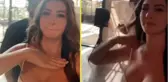 Burcu Özberk'in Aşk Mantık İntikam setinden paylaştığı göğüs dekolteli video olay oldu