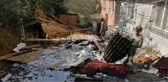 SULTANGAZİ'DE FIRTINA ÇATILARI UÇURDU; HASAR HAVADAN BÖYLE GÖRÜNTÜLENDİ
