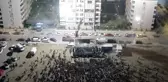 Ünlü sanatçının 40 metre yüksekte zor anları