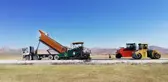 Türkiye'nin en soğuk ilçesinde beton yol çalışması