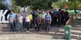 TELSİZ ANONSUNU DUYAN POLİSLER KAN BAĞIŞLADI