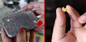 Çöp ve hurdacılardan topladıkları atıkları evlerinde ayrıştırıp altın elde ediyorlar