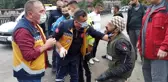 Köprüye çıkıp atlamak istedi, İHA muhabiri ikna etmeye çalıştı
