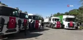 Mardin Büyükşehir Belediyesine hibe edilen araçlar törenle teslim alındı
