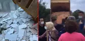 Validebağ Korusu'na sabah saatlerinde iş makineleri girdi, gönüllülerle görevliler arasında arbede yaşandı