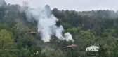 2 asırlık evler alevlere teslim oldu