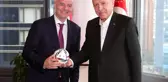 Cumhurbaşkanı Erdoğan, FIFA Başkanı Infantino'yu kabul etti