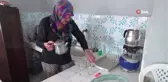Köy kahvesini 10 yıldır Sevgi teyze işletiyor: 