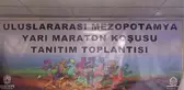 Mardin'de 1. Uluslararası Mezopotamya Yarı Maraton Koşusu yapılacak