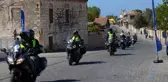 16 ülkeden 200'ü aşkın motorcu Apollon Tapınağı'nı ziyaret etti