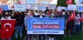 MUĞLA'DA ÜNİVERSİTE ÖĞRENCİLERİNDEN 'BARINMA' PROTESTOSU