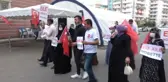 HDP İl Binası önünde bu kez 'Baba' nöbeti
