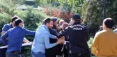 Aşı karşıtlarının mitinginde polise yumruk atan kişi gözaltına alındı