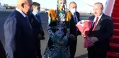 TÜRKİSTAN - TBMM Başkanı Şentop, TÜRKPA 10. Genel Kurul Toplantısına katılmak için Türkistan'a geldi