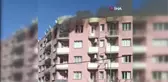 Son dakika 3. sayfa: Alaşehir'de 5 katlı binada yangın