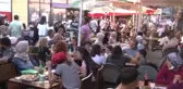 Edirne'ye aileleriyle birlikte gelen öğrenciler yoğunluk oluşturdu