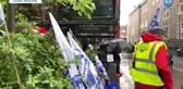 Londra'da Türkiye Göçmeni Uber Sürücüleri Eylem Yaptı