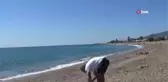 Mersin'den Kıbrıs'a tek başına yüzüyor