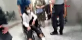 SEDYEYLE GELDİĞİ DAVAYA BU KEZ TEKERLEKLİ SANDALYEYLE KATILDI