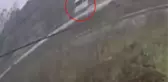 Bartın Belediye Başkan Yardımcısı Ahmet Kömeç'in yaşamını yitirdiği midibüs kazası kameraya böyle yansıdı