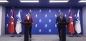 Akşener, DEVA Partisi Genel Başkanı Babacan'ı parti genel merkezinde ziyaret etti (2)