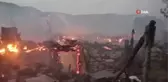 Bilecik'te ahşap ev alev alev yandı