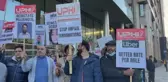 İngiltere'de Uber sürücüleri greve gitti