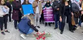 IĞDIRLILAR ALEYNA'NIN DÜŞTÜĞÜ YERDE TOPLANDI