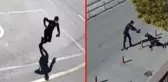 Adliyede avukatı vuran saldırgan kaçamadan yakayı ele verdi! Anbean kamerada