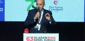 NUMAN KURTULMUŞ İLİM YAYMA CEMİYETİ'NİN 63. OLAĞAN GENEL KURULU'NA KATILDI