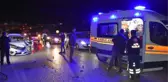 KIRIKKALE'DE İKİ OTOMOBİL ÇARPIŞTI: 1'İ AĞIR, 8 YARALI