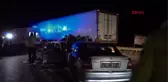 KIRIKKALE'DE İKİ OTOMOBİL KAFA KAFAYA ÇARPIŞTI 3'Ü AĞIR 4 YARALI
