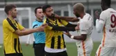 Florya'da olay çıktı! Rakibinin boğazına yapışan Babel'i takım arkadaşları zor ayırdı