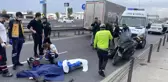 Yenikapı sahil yolunda bariyerlere çarpan motosikletli hayatını kaybetti