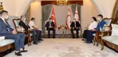 Başkan Ekrem Yavaş, KKTC Cumhurbaşkanı Ersin Tatar'ı ziyaret etti