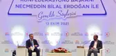 Dünya Etnospor Konfederasyonu Başkanı Bilal Erdoğan, söyleşiye katıldı