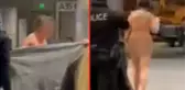 Havalimanında herkesin içinde çırılçıplak gezen kadın şaşkınlığa neden oldu