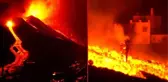 La Palma Adası'ndaki volkandan çıkan lavlar son 24 saatte 90 evi daha yakıp geçti